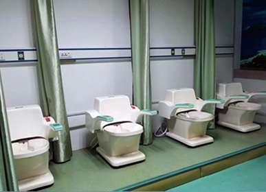 深圳市第二人民医院引进了6台康兴激光坐浴机