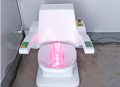 激光坐浴机使用效果图