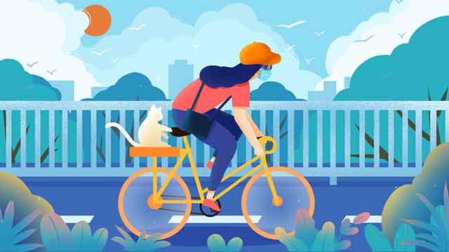 骑单车 运动 自行车-康兴医疗官网